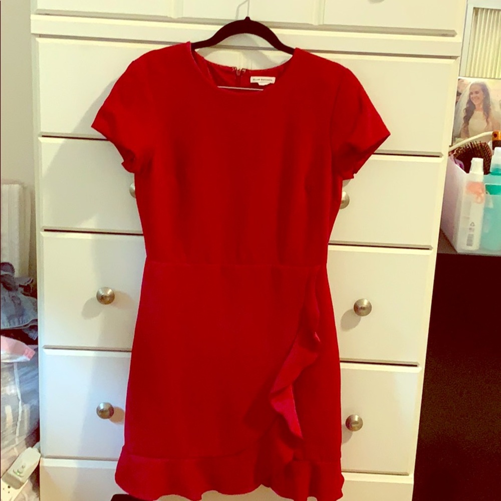 Club Monaco red dress